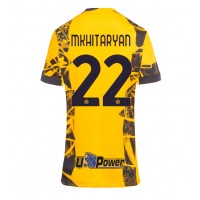 Camiseta Inter Milan Henrikh Mkhitaryan #22 Tercera Equipación para mujer 2024-25 manga corta